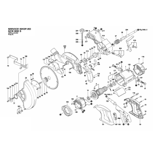 Bosch GCM 800 S (3601L16160-GB)